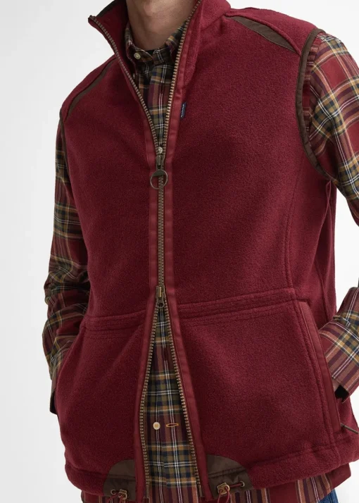 Langdale Fleece Gilet - Port