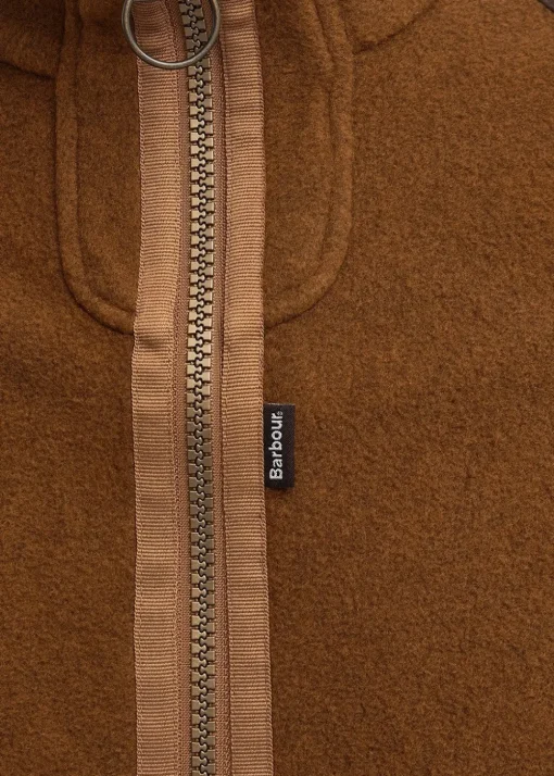 Langdale Fleece Gilet - Rust Brown