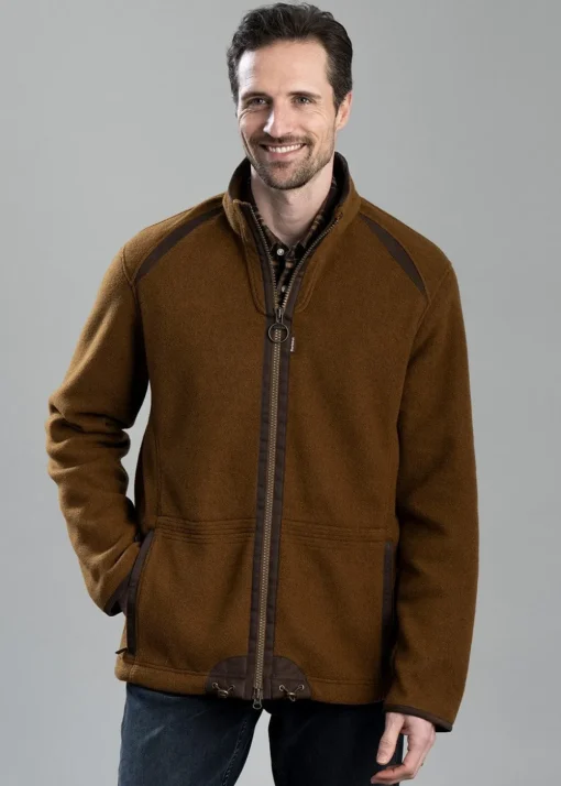 Langdale Fleece Jacket - Rust