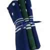 Large Spotted Handkerchief (3 Pack Tied) - Navy and Green