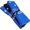 Large Spotted Handkerchief (3 Pack Tied) - Light Blue, Navy Blue and Light Blue