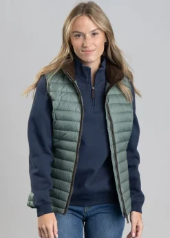 Launde Down Gilet - Laurel