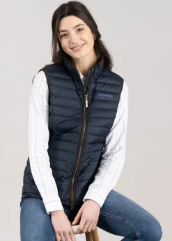 Launde Down Gilet - Petrol Blue