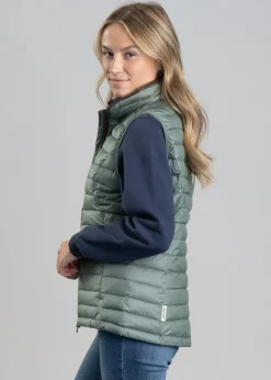 Launde Down Gilet - Laurel