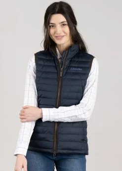 Launde Down Gilet - Petrol Blue