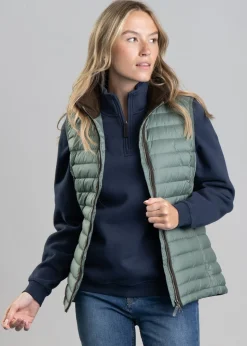 Launde Down Gilet - Laurel