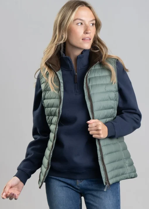 Launde Down Gilet - Laurel
