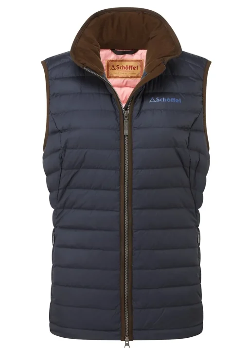 Launde Down Gilet - Petrol Blue