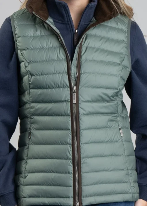 Launde Down Gilet - Laurel