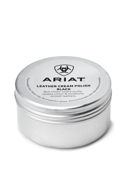 Leather Cream Polish Black - Black