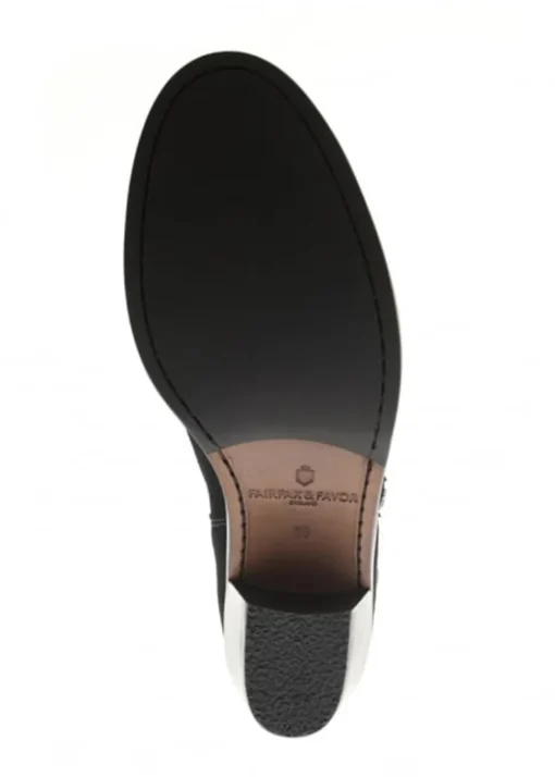 Leather Regina Heeled Boots - Mahogany