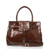 Leather Windsor Handbag - Conker