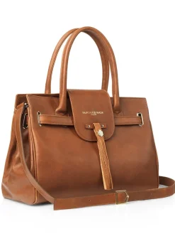 Leather Windsor Handbag - Tan