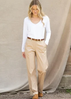 Lightweight Chinos - Dark Khaki