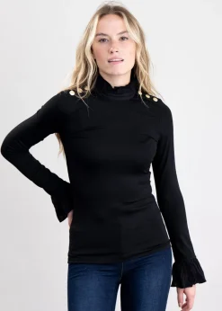 Lilibet Jersey T-Shirt - Black