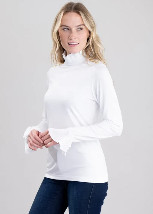 Lilibet Jersey T-Shirt - White
