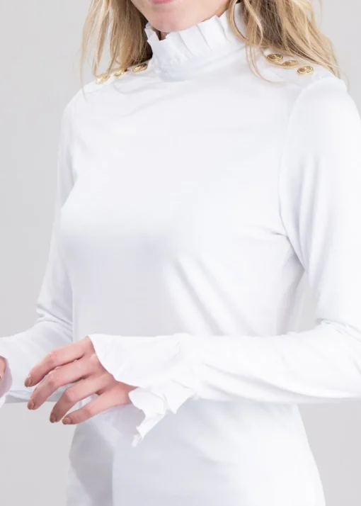 Lilibet Jersey T-Shirt - White