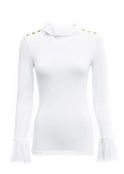 Lilibet Jersey T-Shirt - White