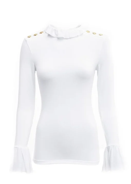 Lilibet Jersey T-Shirt - White