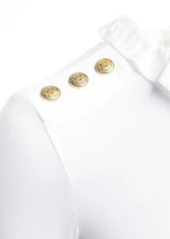 Lilibet Jersey T-Shirt - White