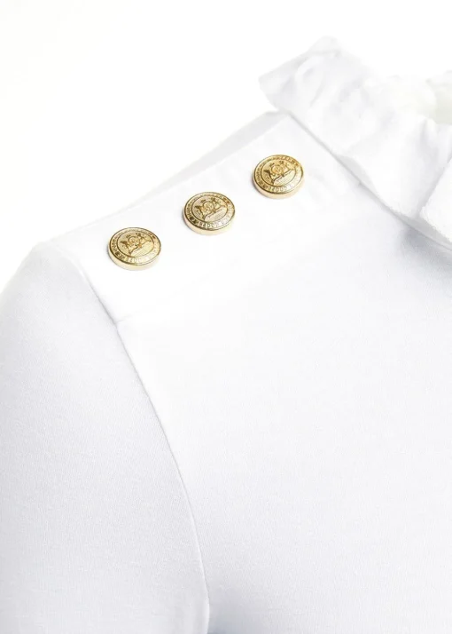 Lilibet Jersey T-Shirt - White