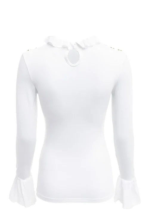 Lilibet Jersey T-Shirt - White
