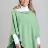 Lindsey Lambswool Poncho - Springtime