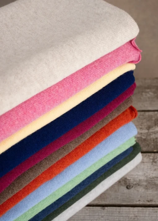 Lindsey Lambswool Poncho - Springtime