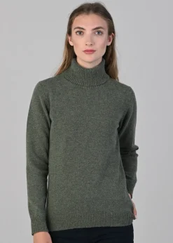 Lindsey Lambswool Roll Neck - Landscape