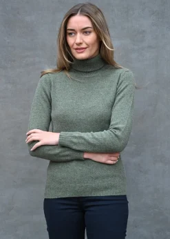 Lindsey Lambswool Roll Neck - Landscape