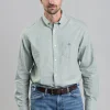 Linen Shirt - Kalamata Green