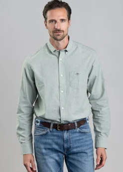 Linen Shirt - Kalamata Green