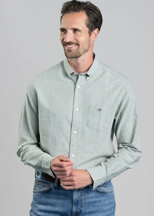 Linen Shirt - Kalamata Green