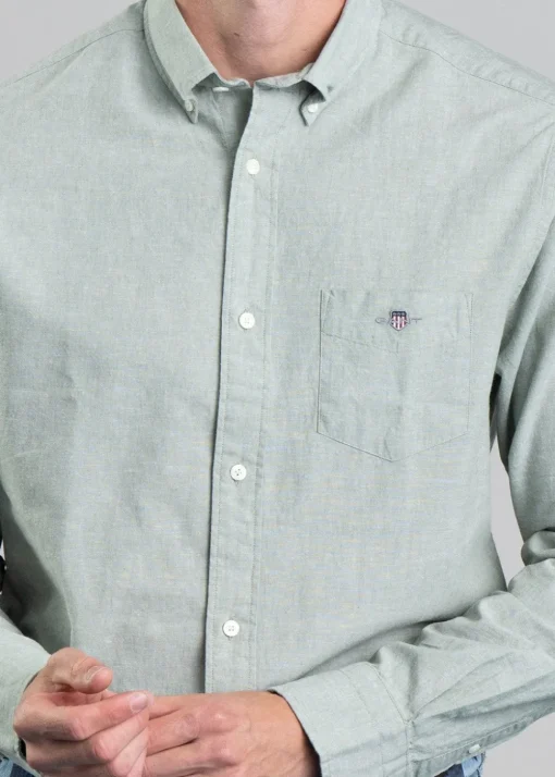 Linen Shirt - Kalamata Green