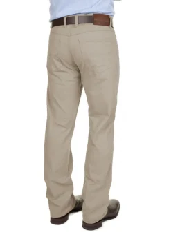 Linesman Slim Fit Drill Jeans (Luxury Fabric) - Bone