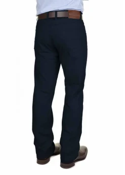 Linesman Slim Fit Drill Jeans (Luxury Fabric) - Navy