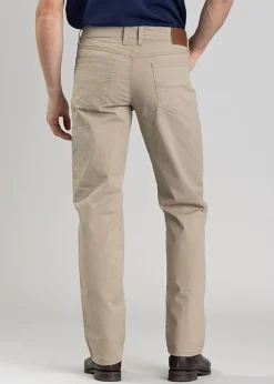 Linesman Slim Fit Drill Jeans (Luxury Fabric) - Buckskin