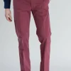 Longford Trousers - Cranberry