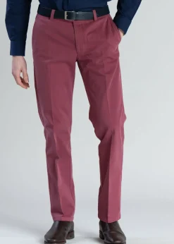 Longford Trousers - Cranberry