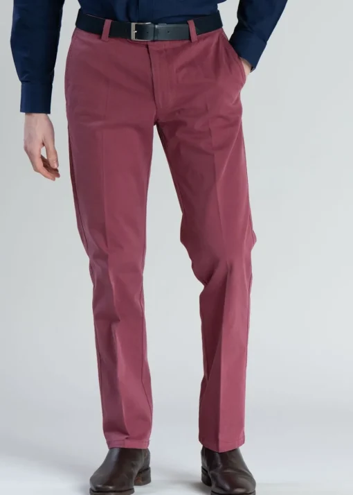 Longford Trousers - Cranberry
