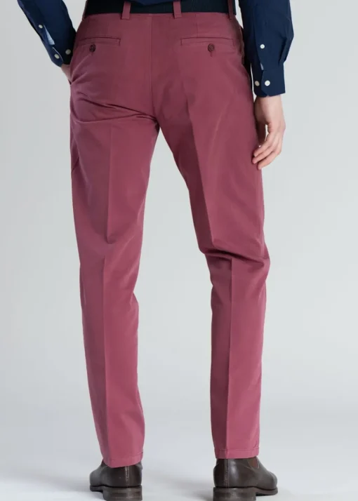 Longford Trousers - Cranberry
