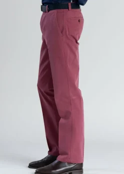 Longford Trousers - Cranberry