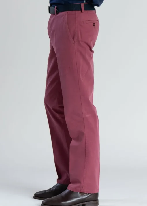 Longford Trousers - Cranberry