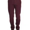 Longford Winterweight Trousers - Cranberry