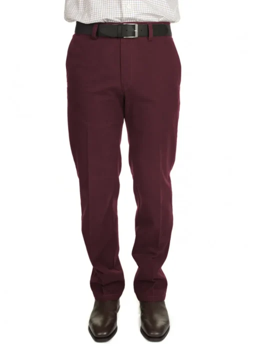 Longford Winterweight Trousers - Cranberry