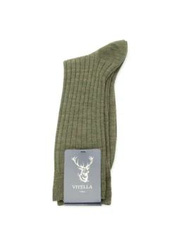 Luxury Wool Rich Socks - Lovat