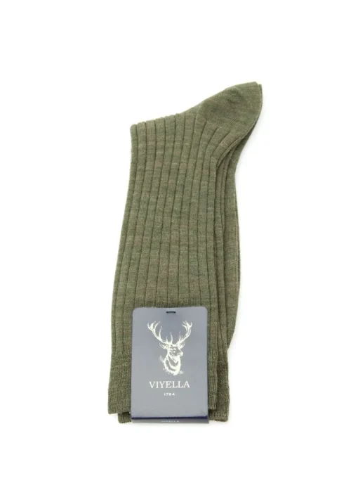 Luxury Wool Rich Socks - Lovat