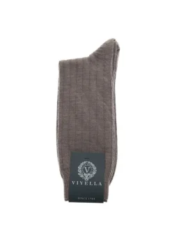Luxury Wool Rich Socks - Fawn