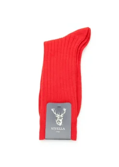 Luxury Wool Rich Socks - Poppy