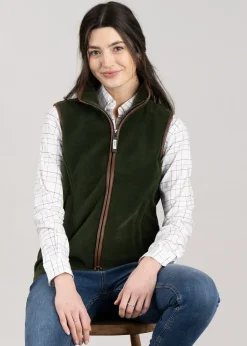 Lyndon Fleece Gilet - Forest